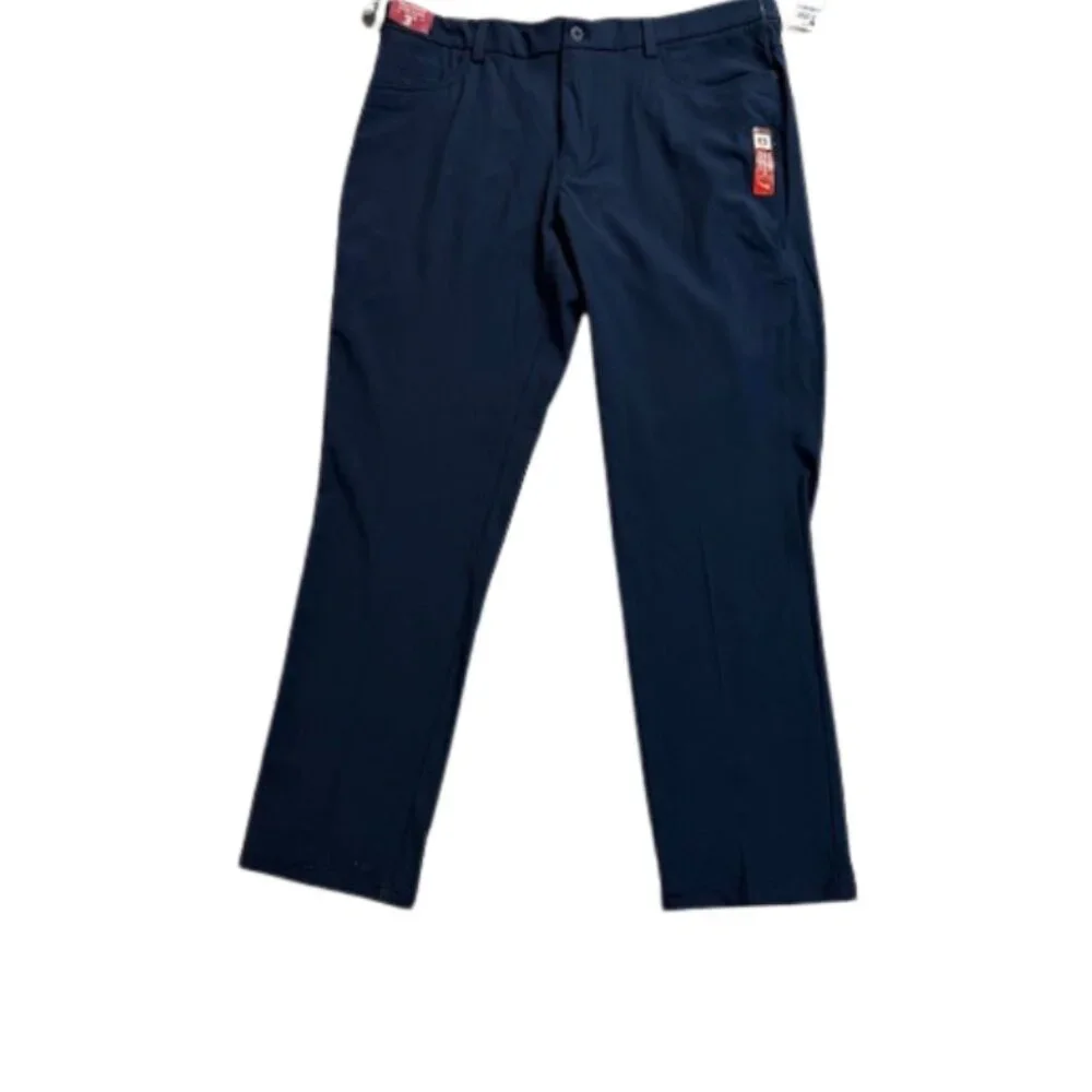 Van Heusen Men’s Flex Straight-Fit Pants 38x32 NWT Navy